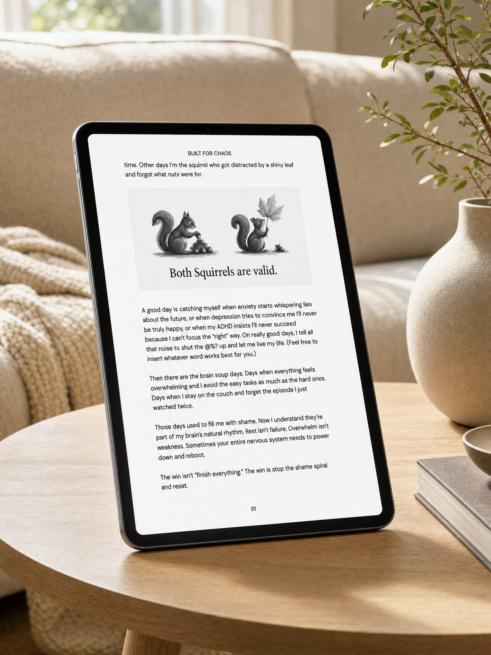 Built For Chaos | ADHD Field Guide for Adults Done With Planners