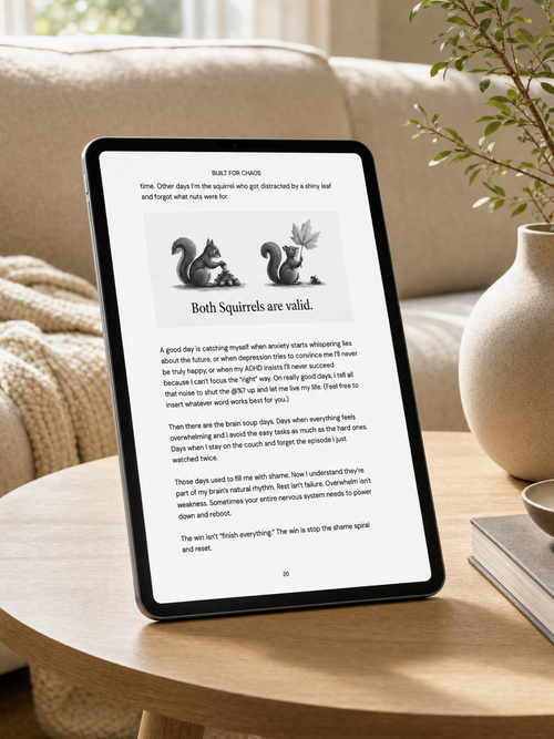 Built For Chaos | ADHD Field Guide for Adults Done With Planners